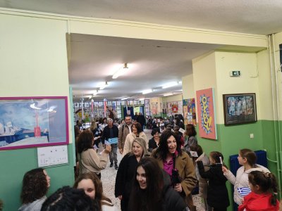 01/04/2026 - Άφιξη στο 1ο Δημοτικό Σχολείο Τριλόφου