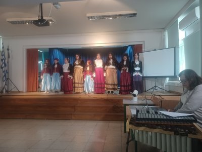 Σχολικός Εορτασμός 25ης Μαρτίου