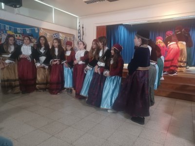 Σχολικός Εορτασμός 25ης Μαρτίου